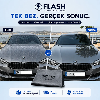 Flash UltraFiber Auto Havlu