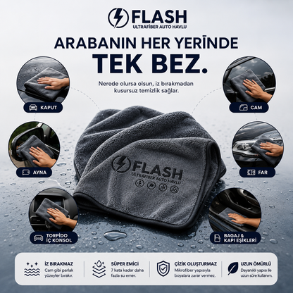 Flash UltraFiber Auto Havlu